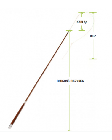 Nylon Peitsche Fleck