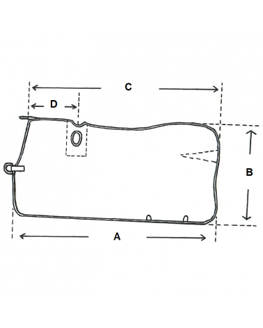 Kidney Rug Water Resistant